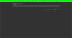 Desktop Screenshot of blogtronix.com